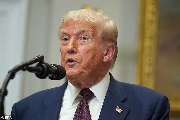 'I have ordered two nuclear submarines to be positioned in the appropriate regions, just in case these foolish and inflammatory statements are more than just that,' Trump said, in his latest jab at a top Russian official