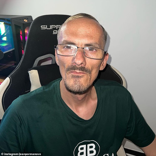 Live 'trash' streamer Jean Pormanove (pictured) died after being humiliated and tortured live on air for 12 days