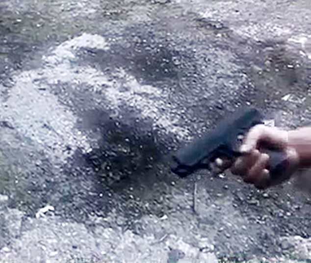 The gun used in the shooting was a rare American Hi-point c9 pistol - which has not been seen by experts in this country either before or after the attempted murder.