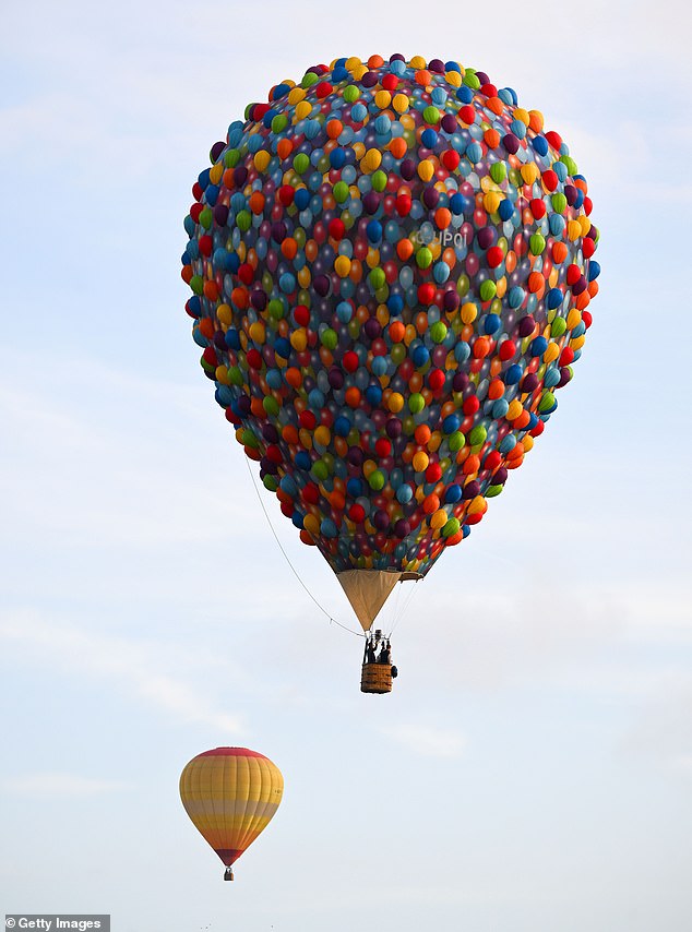 The festival is Europe's largest annual hot-air balloon event