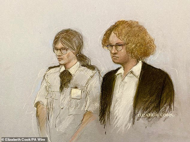 James Bubb (as seen above, right in this court sketch), who now identifies as a woman named Gwyn Samuels, has been found guilty of raping and sexually assaulting a child