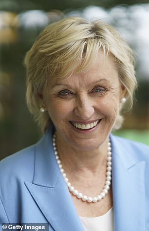 Royal author Tina Brown is pictured in 2022
