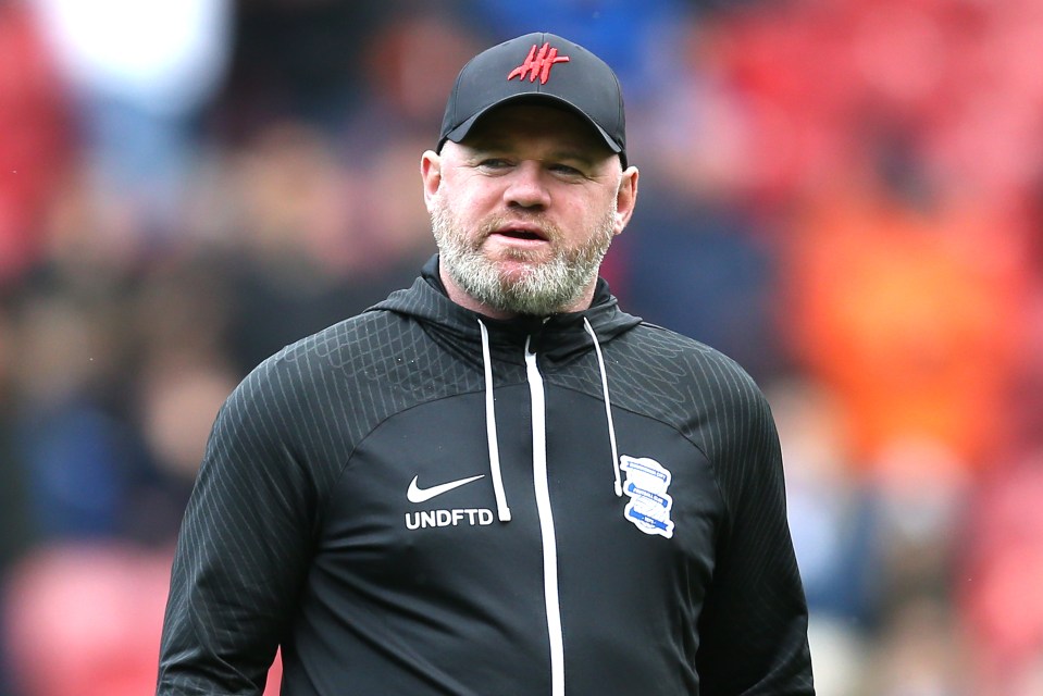 Wayne Rooney, manager of Birmingham City.