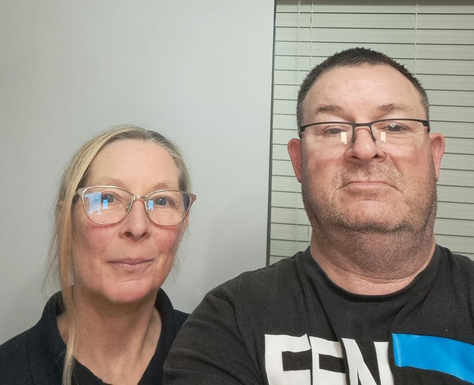 Photo of Dayle Dixon and Mark Lee.