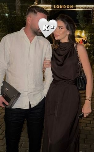 Klevis Hoxhosmani and girlfriend Kejda Ajazi
