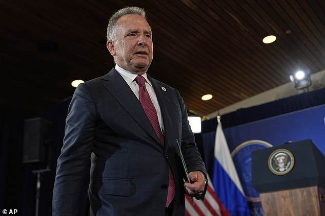 Trump's special envoy, Steve Witkoff, said the US has forced Vladimir Putin to agree a 'Nato-style' security agreement protecting Ukraine