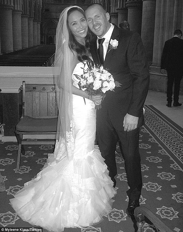 The bodyguard, 47, started dating Myleene in 2001, having met when he worked as security guard for her pop group Hear'Say. They wed in 2011 only to separate six months later
