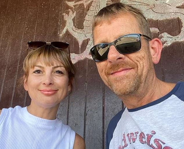 Amy Parry found her husband Ed's body two days after he died in a freak chainsaw accident