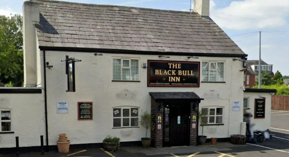 The Black Bull Inn on Pope Lane in Penwortham, Preston.