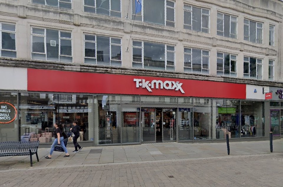 TK Maxx store in Gloucester.