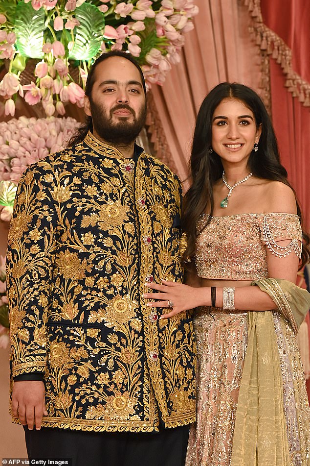 Anant Ambani (L) and Radhika Merchant (R) captured gazes around the world with their extraordinarily opulent £250million nuptials in Mumbai in 2024