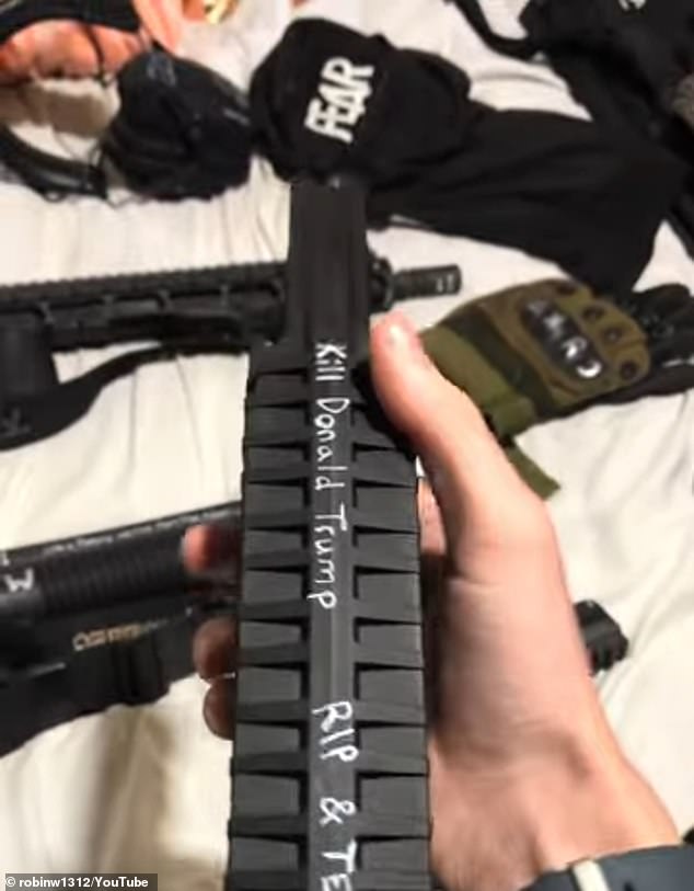 Westman, who changed her name from Robert in 2019, was armed with three guns - a rifle, a shotgun and a pistol , police said