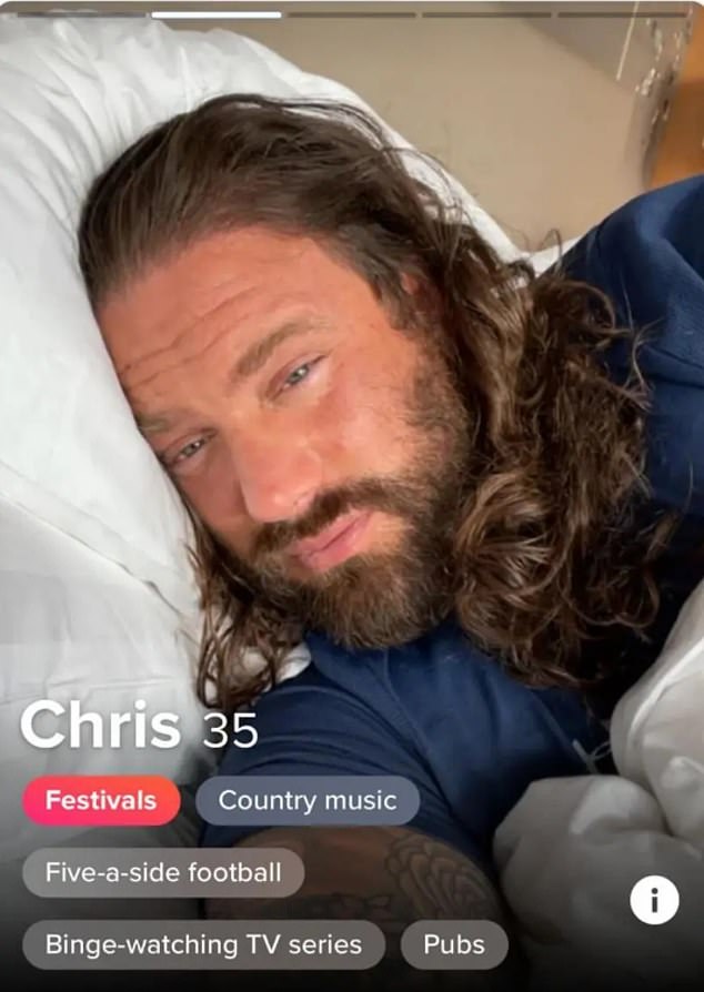 The Scottish Tinder swindler's profile on Tinder