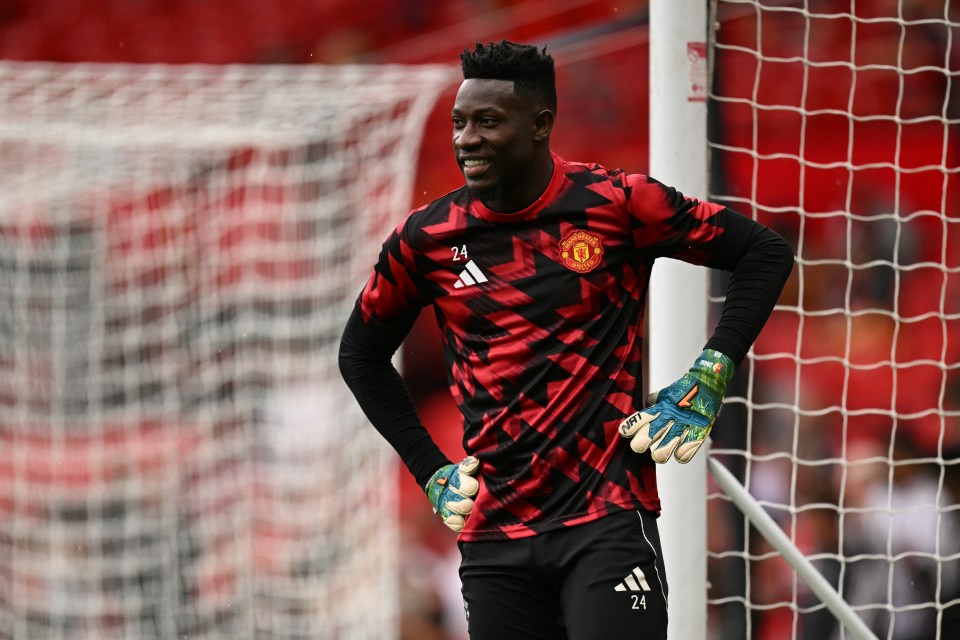 Andre Onana looks set to fall down the pecking order