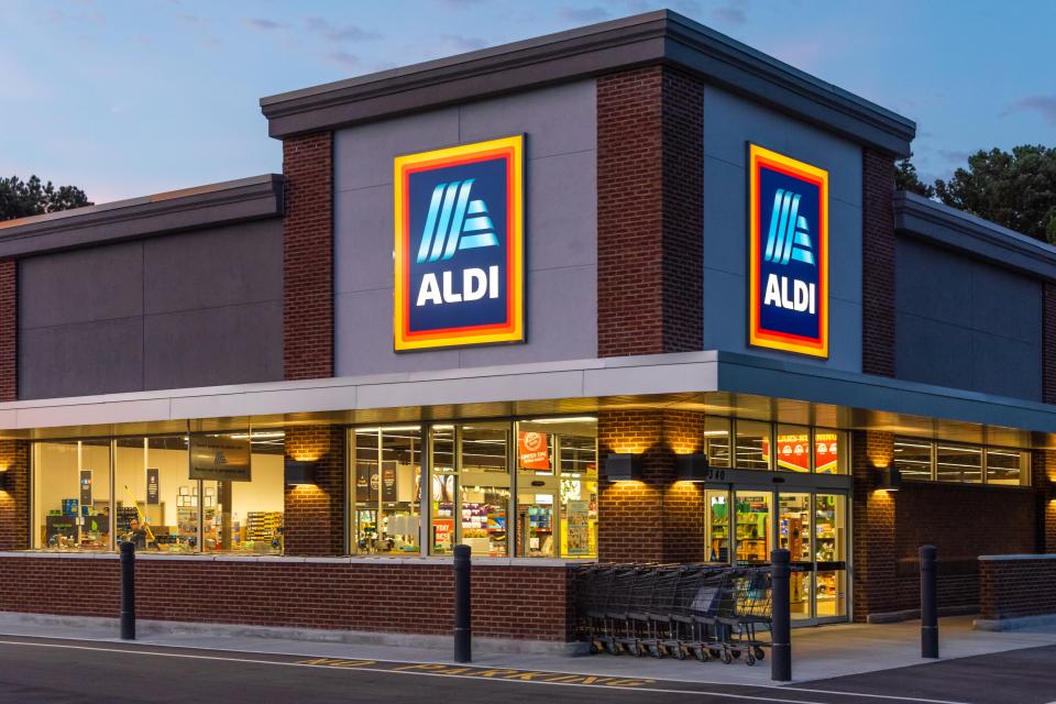 ALDI supermarket in Snellville, Georgia.