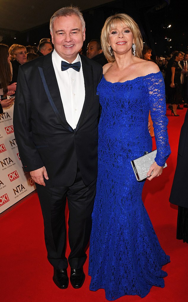 The former golden couple of TV shocked the nation last year when they announced that they were divorcing after 14 years (Eamonn and Ruth pictured 2017)