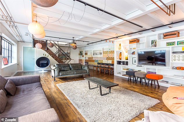 Together with Alfie Deyes, Sugg also snapped up this Brighton loft complex for £1.9million in 2020, from which to run her business empire
