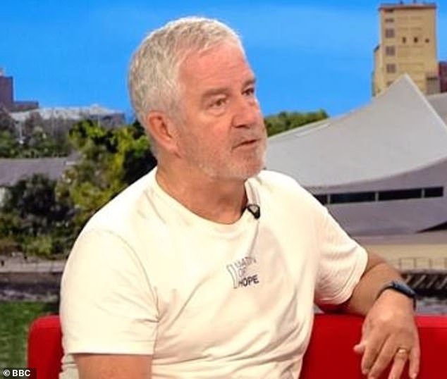 Becoming visibly emotional as he spoke about his son's final letter, Mike also described the 'rewarding' feeling of creating change through his work