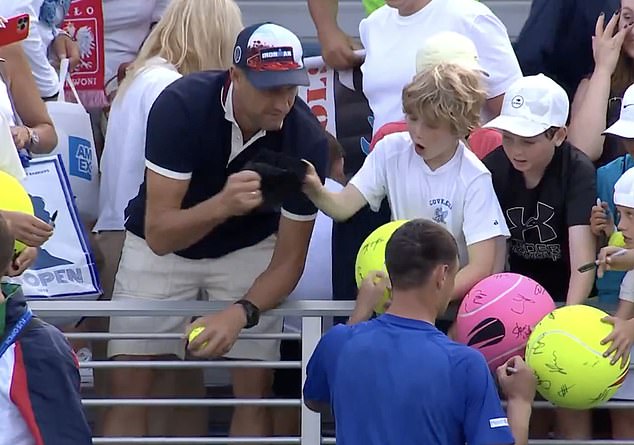 That left the youngster looking crestfallen and asking Szczerek, 'What are you doing?'