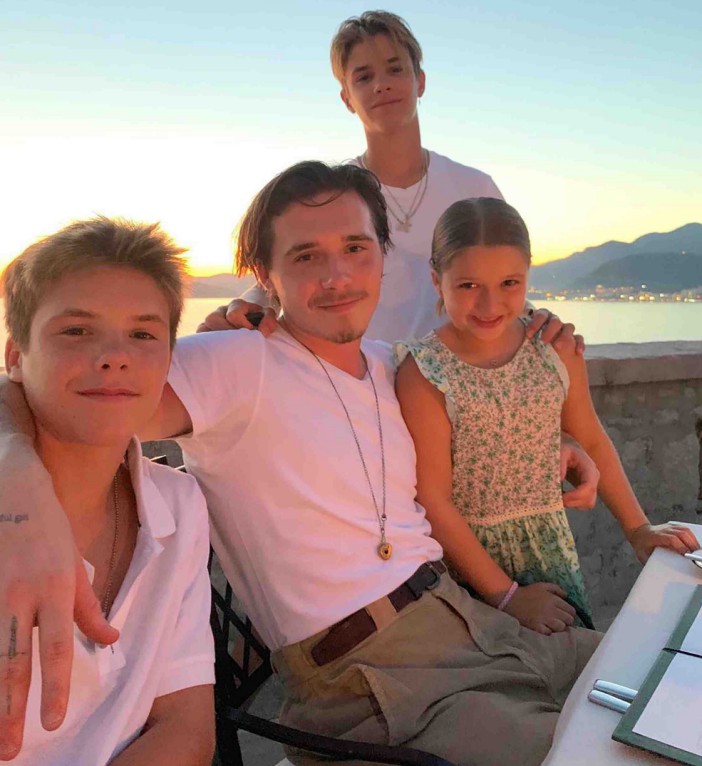 brooklyn beckham romeo cruise