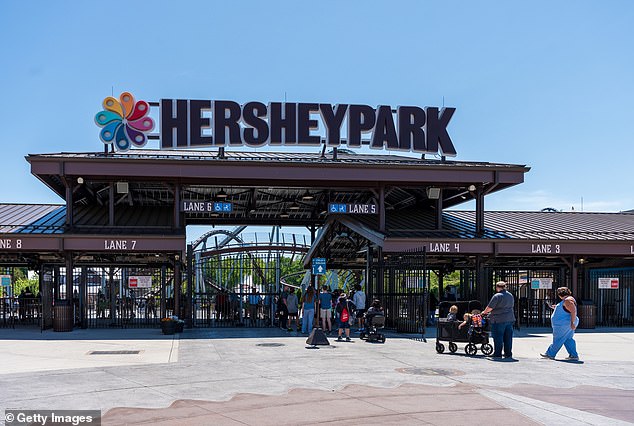 The close call on the monorail comes a month after a nine-year-old girl died in a busy area of Hersheypark's wave pool