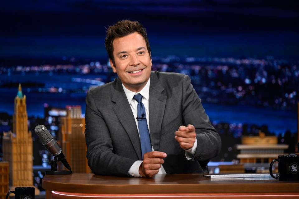 Jimmy Fallon on The Tonight Show.