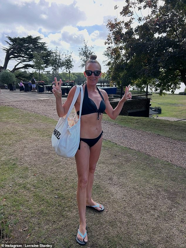 The EastEnders star, 49, tied the knot with long-term partner Mark at picturesque country ceremony in Harpenden, Hertfordshire on Thursday