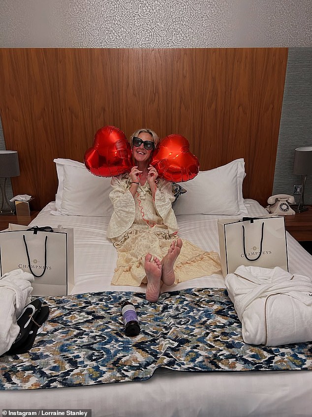 And the couple celebrated their nuptials by heading off for a romantic getaway at Champneys Spa for the first part of their honeymoon