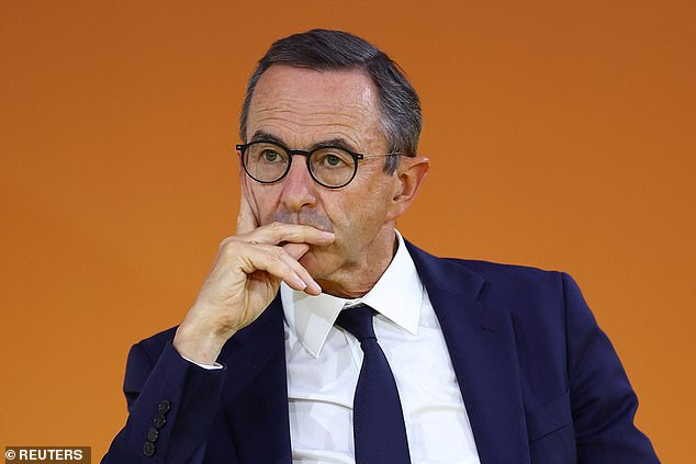 It is understood that Bruno Retailleau (pictured), France ¿s Interior Minister, believes that specialist boats and dedicated officers could be the solution. It is said that the cost of the boats would be added to the near £500 million that the UK pledged to give France in 2023