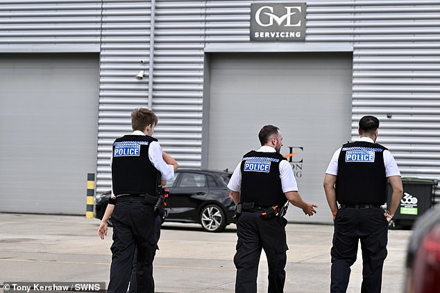 Metropolitan Police had officers at the scene today where angry customers had turned up - but told the Daily Mail that no incidents were reported while they were there