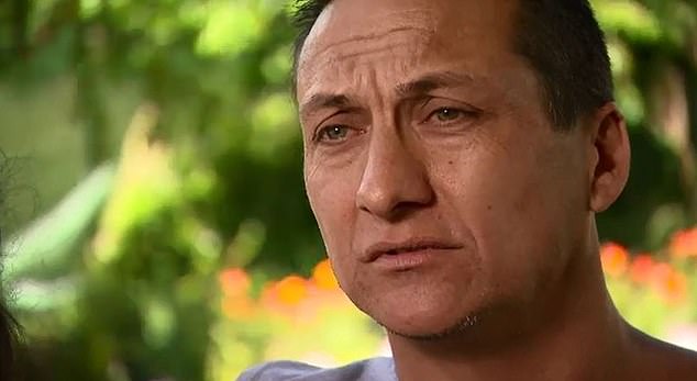 Dezi Freeman is seen in a neighbour wars story on A Current Affair in 2018 / gunman accused of shooting dead two cops and wounding a third at a remote shack in Victoria's High Country, Melbourne Australia