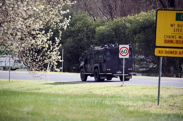 01 SPT 2025 SYDNEY NSWWWW.MATRIXNEWS.COM.AUCREDIT: MATRIXNEWS FOR DAILYMAIL AUSTRALIAASSIGNMENT:  DAY 7 - ACT COPS JOING SEARCH SEEN FOR FIRST TIME. Special tactics groups and other specialist police are working with ACT cops in the hunt for Dezi Freeman as weather and conditions have again made the search for the wanted man difficult.