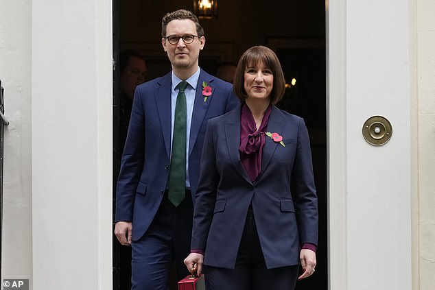 Reeves with Jones outside 11 Downing Street in October last year