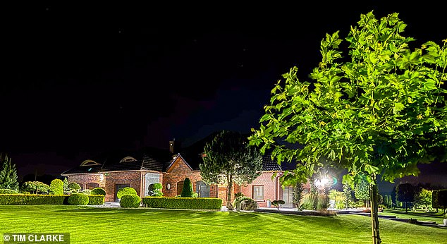 His landscape and concrete business Drogbruk, sponsors the Polish Tennis Association, while keen tennis players Mr Szczerek and his wife Anna, have a court in the back of their mansion