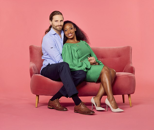 Far from staring into each other’s eyes over candlelit dinners, Ben and Nicole’s courtship was with them both seated in separate areas with no means of seeing each other
