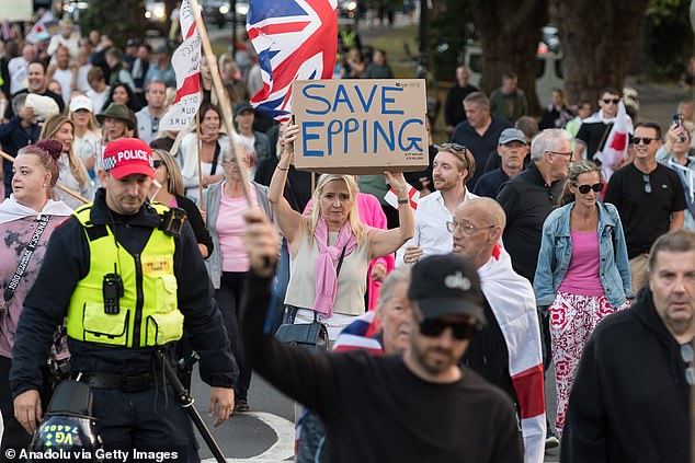 Epping became an epicentre of protests that swept the country last month after a migrant resident was accused of sexually assaulting a 14-year-old girl