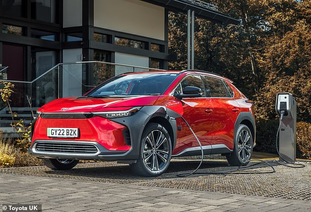 The Toyota bZ4X (pictured) is another that's been granted eligibility to the ECG. However, only the entry trim level qualifies due to the Government's recently imposed ECG price cap