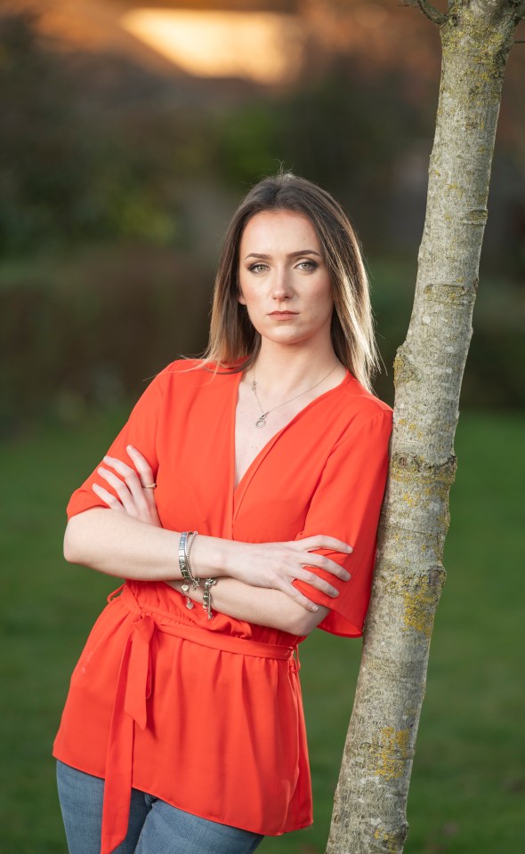 Portrait of Samantha Addy, daughter of Ian Huntley.