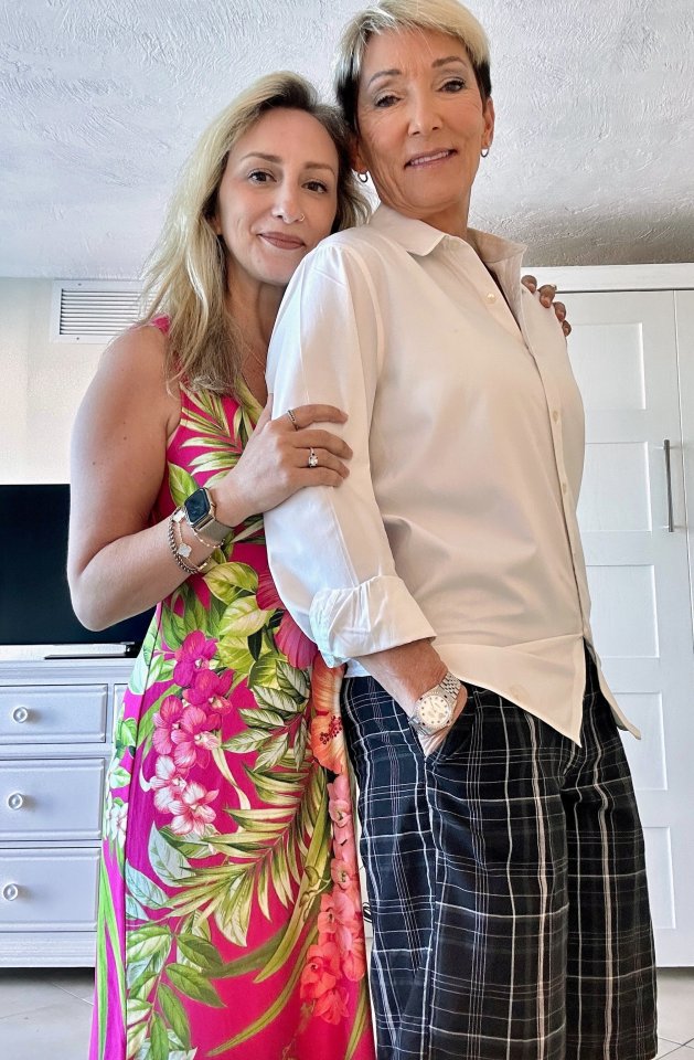 Photo of a couple embracing.