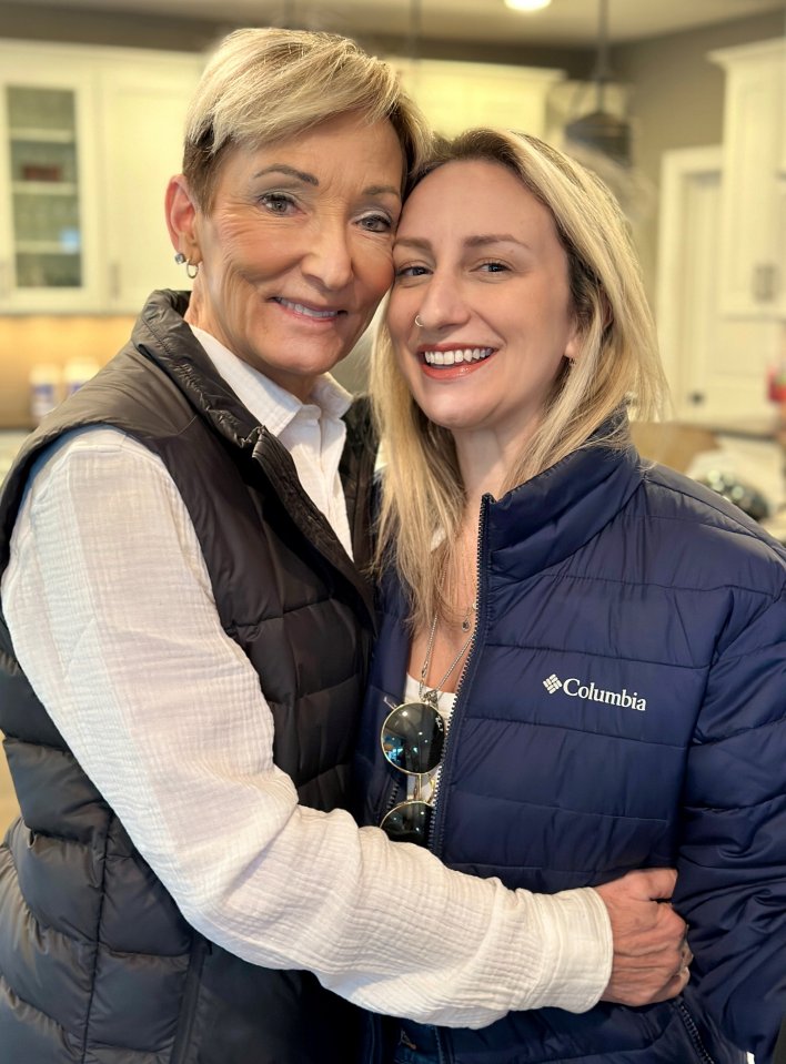Photo of a couple embracing.
