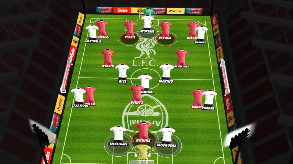 Illustration of a soccer formation graphic.