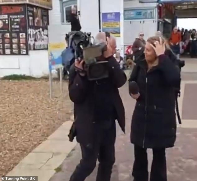 The BBC has described the targeting of its journalists on Saturday as 'completely unacceptable'