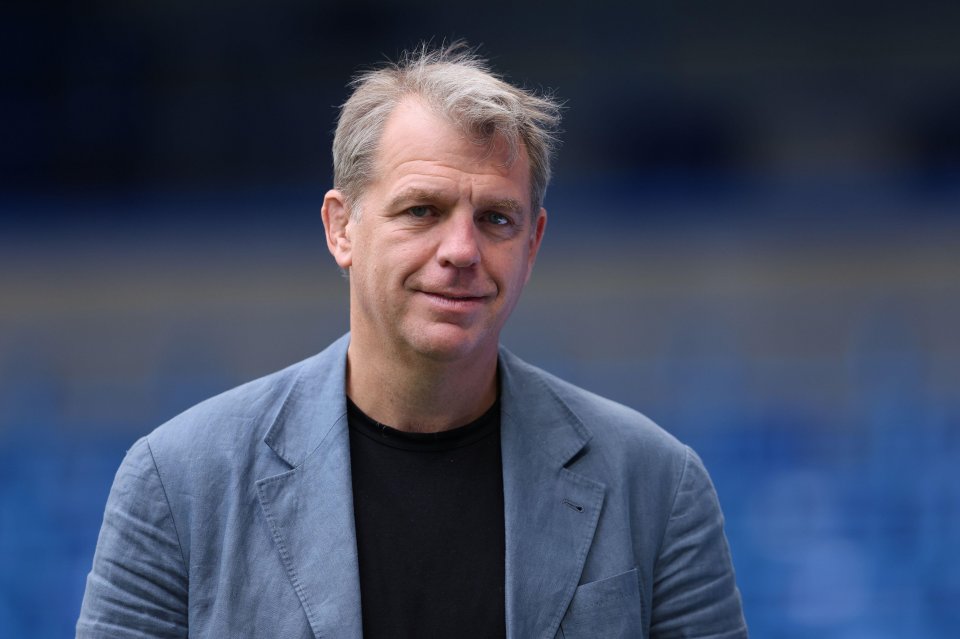 Todd Boehly, Chelsea co-owner, at a Premier League match.