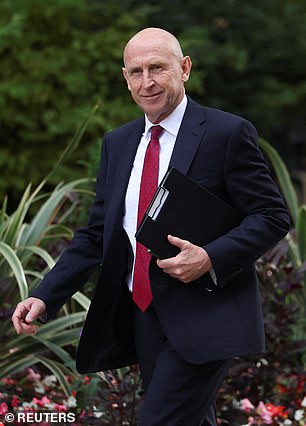 John Healey was at Cabinet this morning
