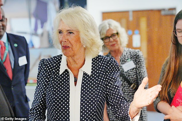 Camilla, 78, who is Patron of the charity, appeared in high spirits as she toured the facilities and heard firsthand accounts of the charity¿s global impact