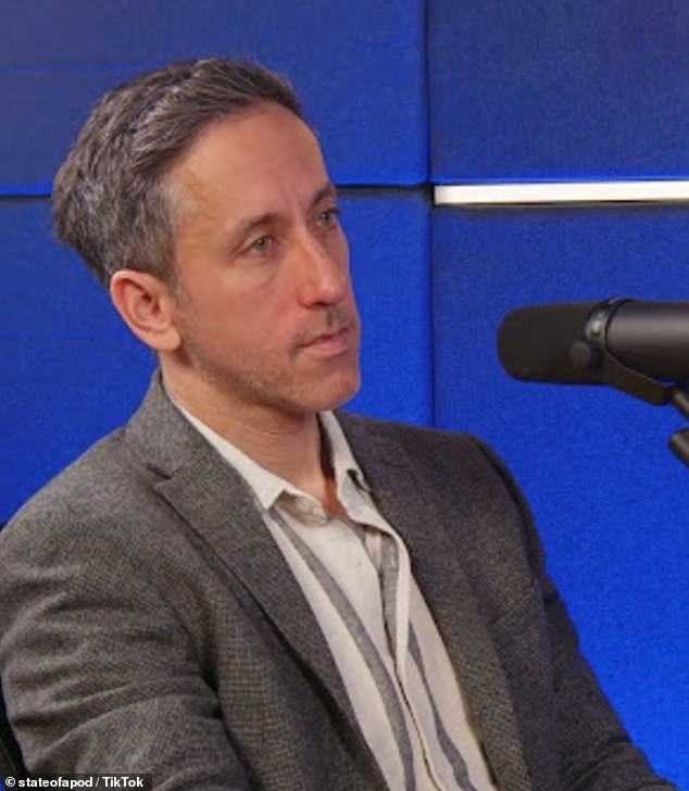 After the now-infamous post went viral, scholar Saul Sadka (pictured) said he had 'accidentally perfected minimal-effort tongue-in-cheek rage bait'