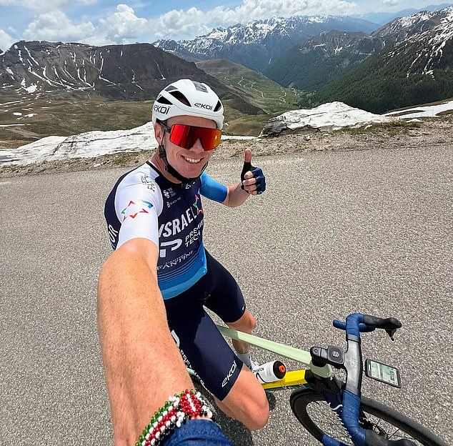 Froome, 40, flew into a road sign at 30mph after a crash in France last Thursday