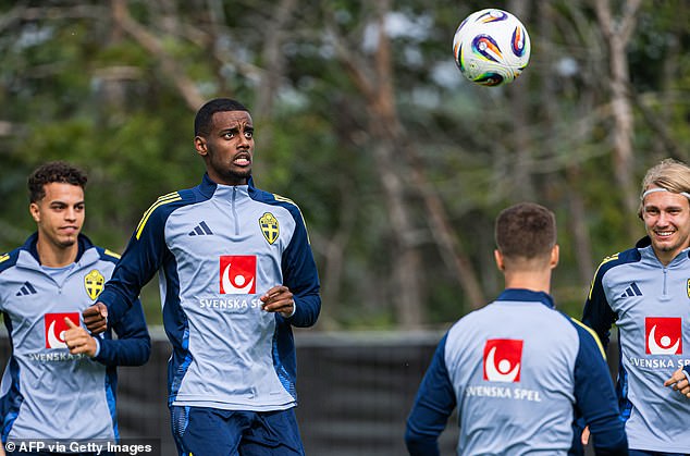Isak moved to Liverpool in a massive deal that has dragged on all through the summer