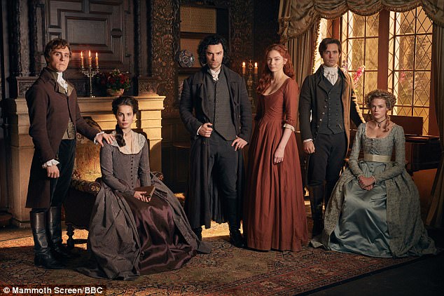 Poldark cast photo.