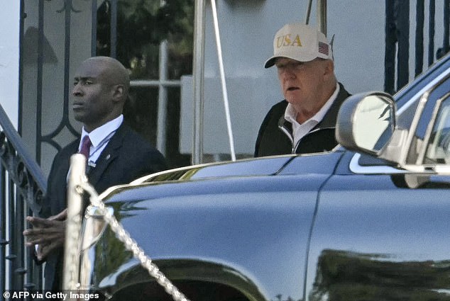 Pundits freaked out on social media after Trump stayed away from the cameras over the last few days to play golf